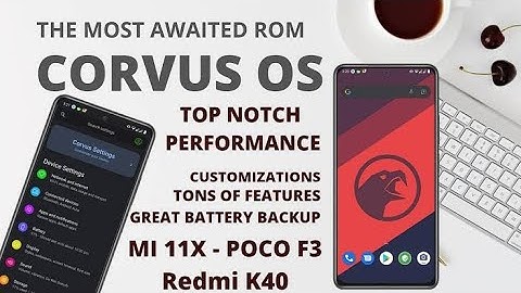 How to Install Corvus OS in Mi 11x | TWRP | EASY Method | Latest 2022