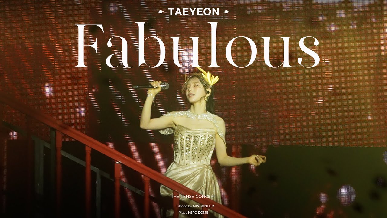 태연 Taeyeon 'Fabulous' 4K 직캠 | The Tense Concert In Seoul