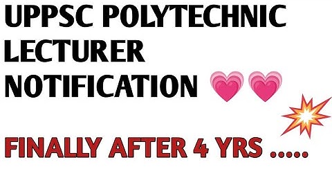 uppsc polytechnic lecturer 2025 vacancy| uppsc ae cutoff 2025 |uppsc ae court case #uppsc #govtjobs