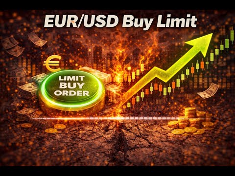 EUR/USD Buy Limit Setup: Key Entry, Stop Loss, and Take Profit Levels!