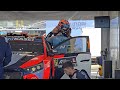 Rallye de Grèce wrc 2025. Le shakedown fin et parc d'assistance