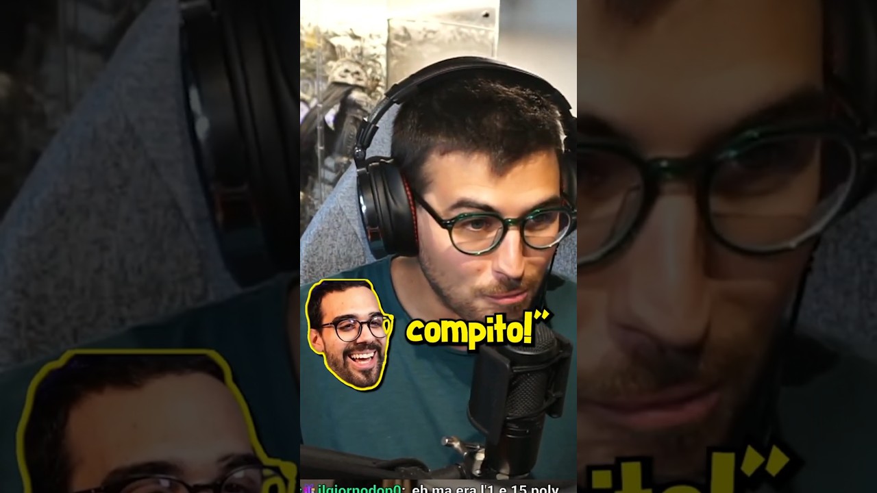 Dario Moccia ha un compito per Poly al RISTORANTE 