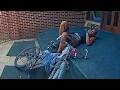 He Tried to Escape Police on a Bicycle… Then He Crashed