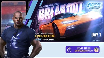 Breakout: Day 1 JOB HUNT | 2024 KTM X-Bow GT XR | NFS No Limits