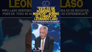 GOBIERNO DE NOVATOS, ASÍ CALIFICÓ UN CONSULTOR AL GOBIERNO DE DANIEL NOBOA