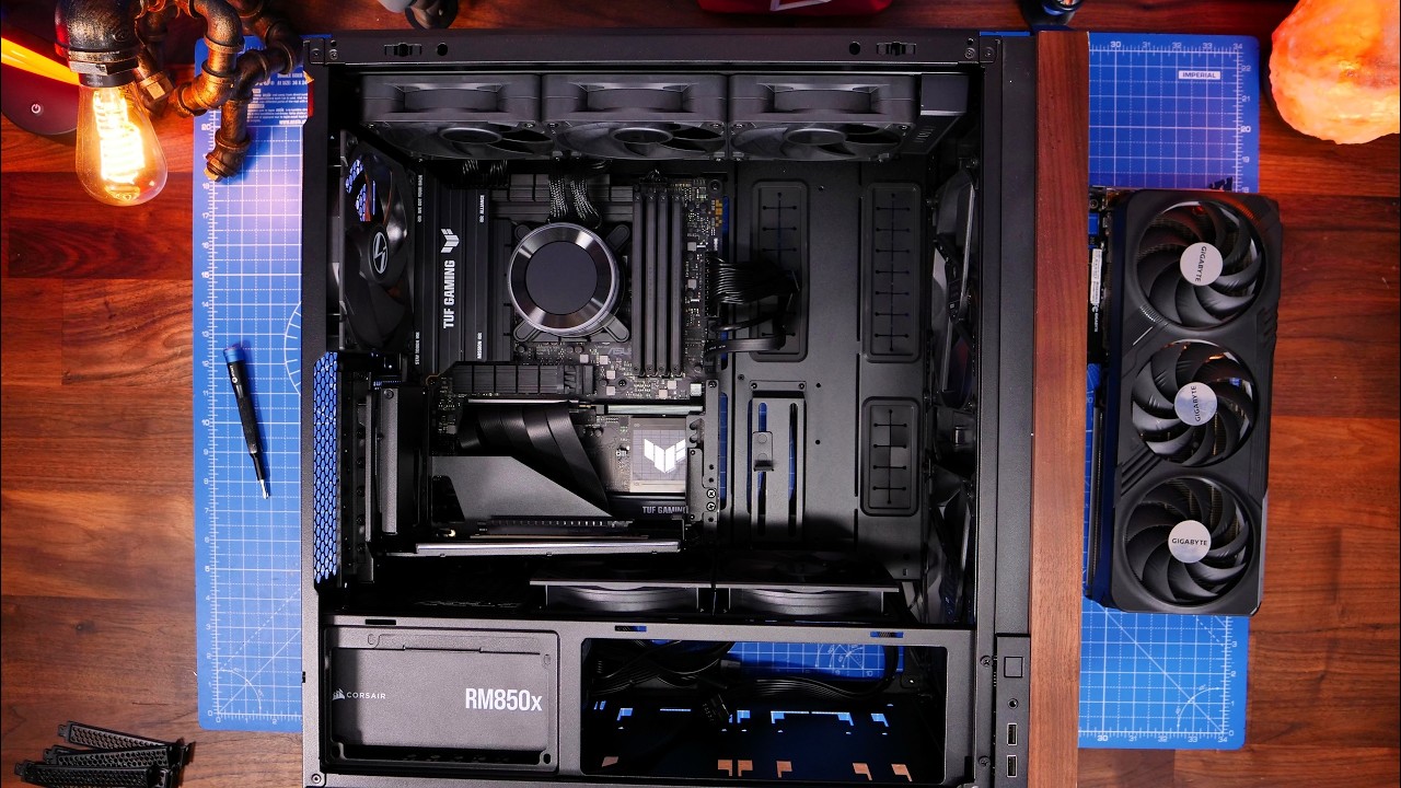 Lian Li Lancool 217 step-by-step build guide (easy with the standard fans)