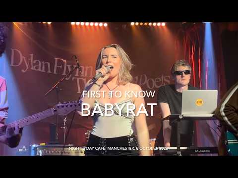 BABYRAT - First to Know - Live 4k @ Night & Day Café, Manchester, 8 October 2026