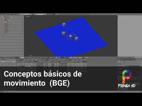 Conceptos básicos de movimiento | Blender Game Engine