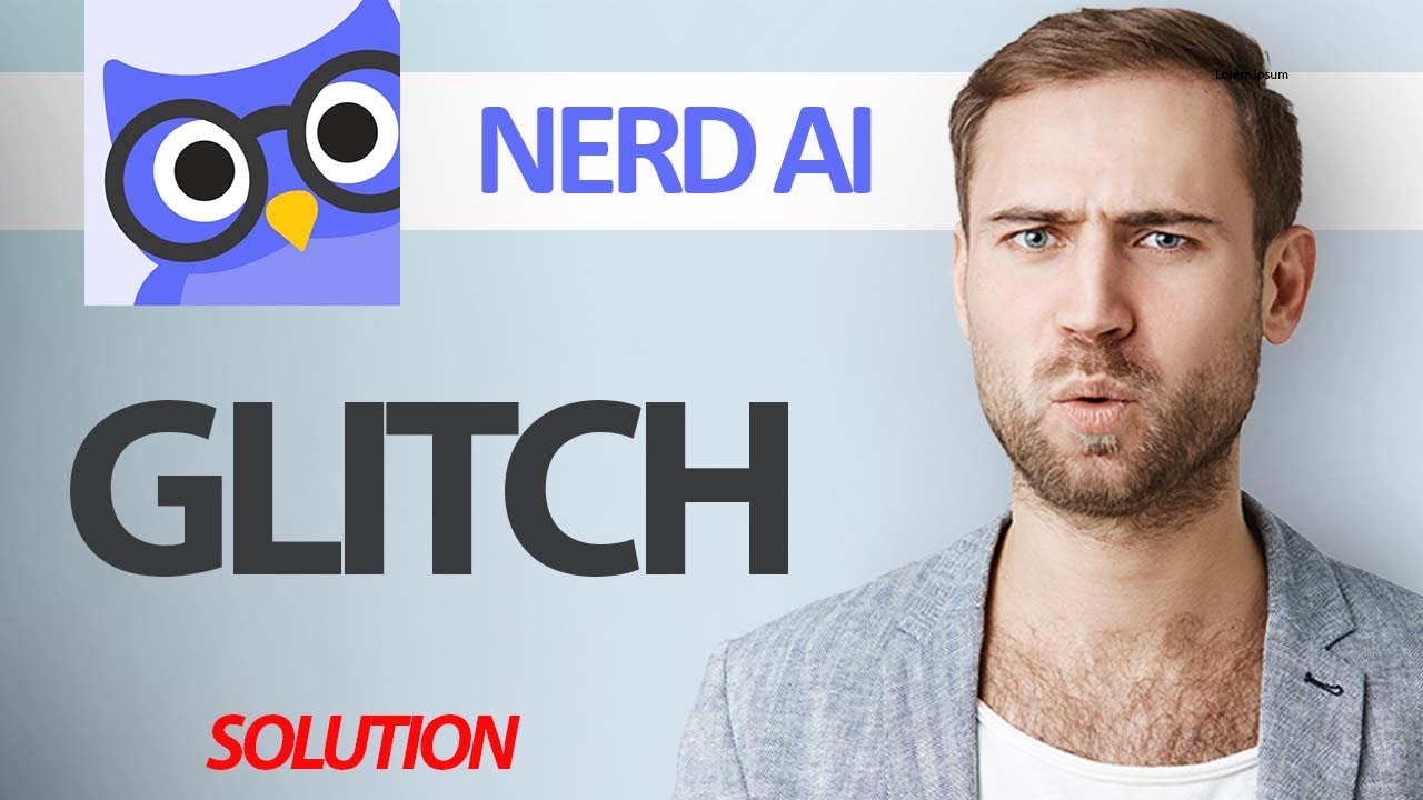 How To Fix Nerd Ai App Glitch Problem | Step By Step