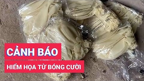 Cảnh báo những hiểm họa do sử dụng bóng cười gây ra