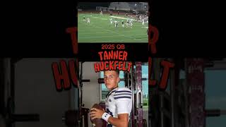 Tanner Huckfelt 2025 QB throws a phenomenal Long Ball and wins with his eyes and feet