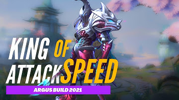 Mobile Legends Argus - Attackspeed Build | New Meta Build 2021 by N3mo