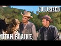Western movie  utah blaine  colorized  full western movie  ranch film  wild west