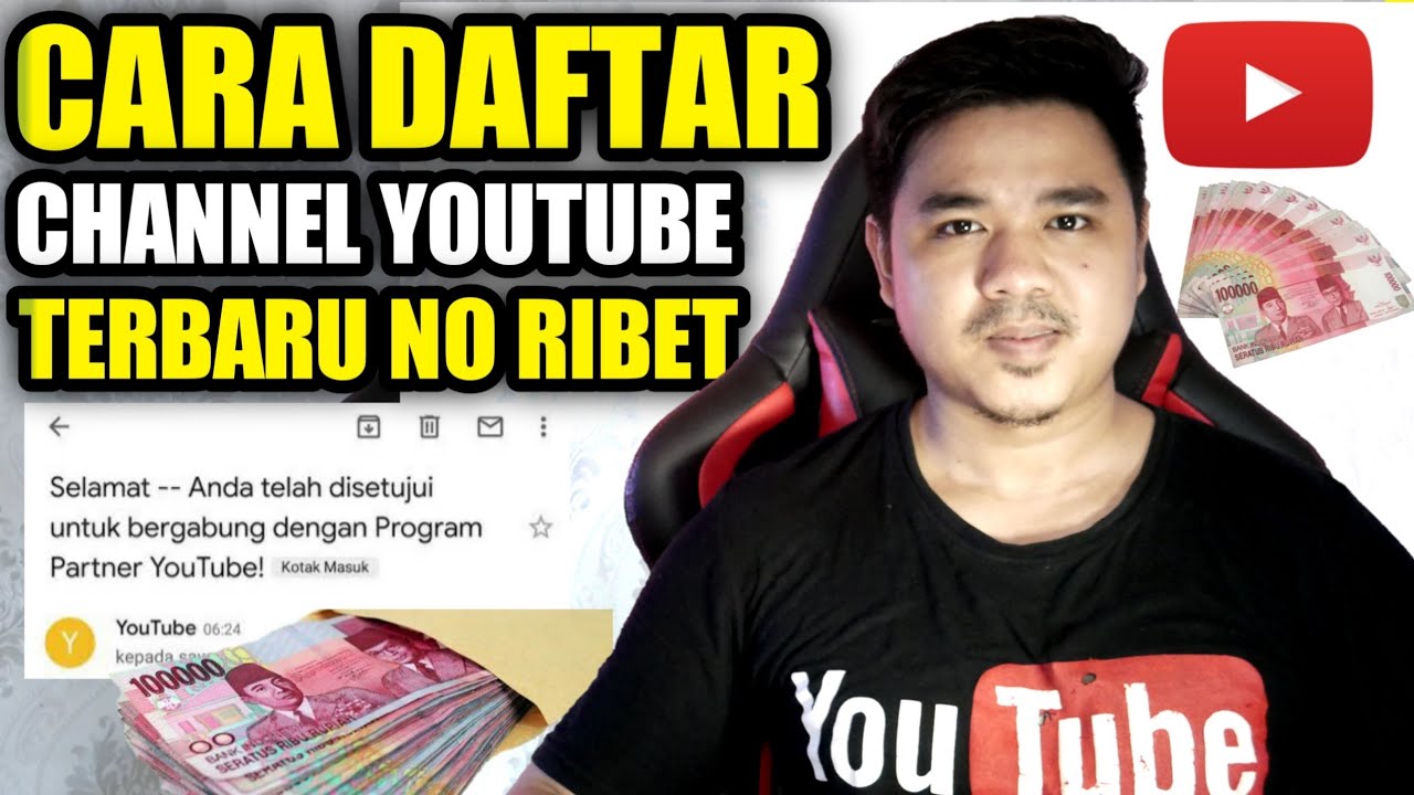 CARA DAFTAR AKUN YOUTUBE TERBARU 