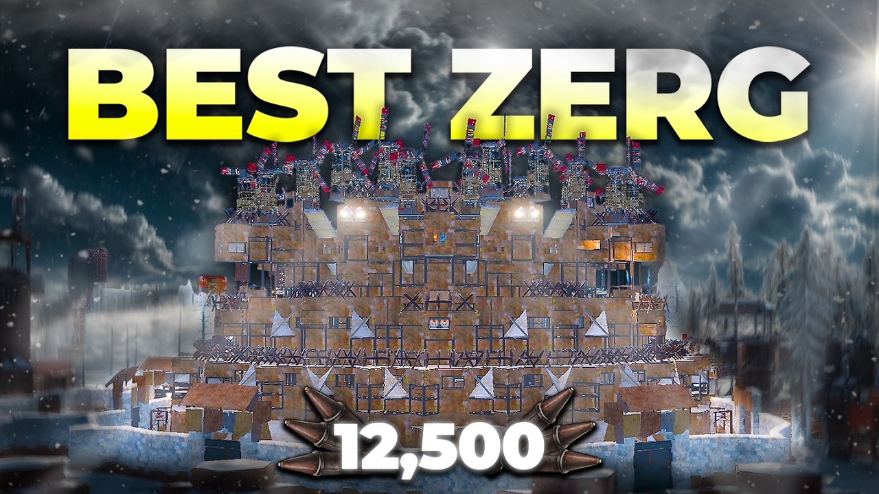 The BEST ZERG Experience *12,500 ROCKETS in 4 DAYS* ( Rust Movie ...