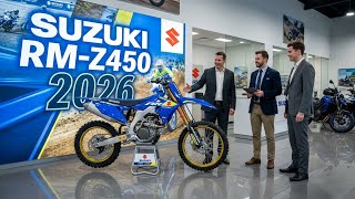 2026 Suzuki RM-Z450 Unveiled! Ultimate Motocross Beast Gets Even More Aggressive! 🔥🏍️