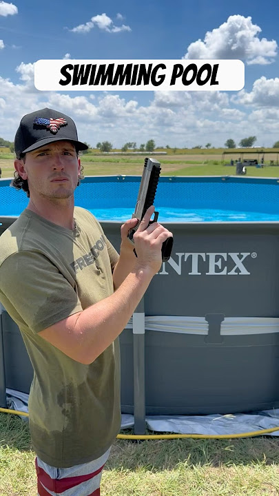 Can a Swimming Pool Stop a 50 Cal Sniper Rifle?