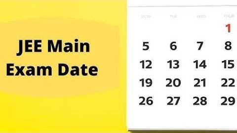 jee mains 2021 big news || Good news - Jee mains 2021 exam dates out || Jee mains 2021 Date released