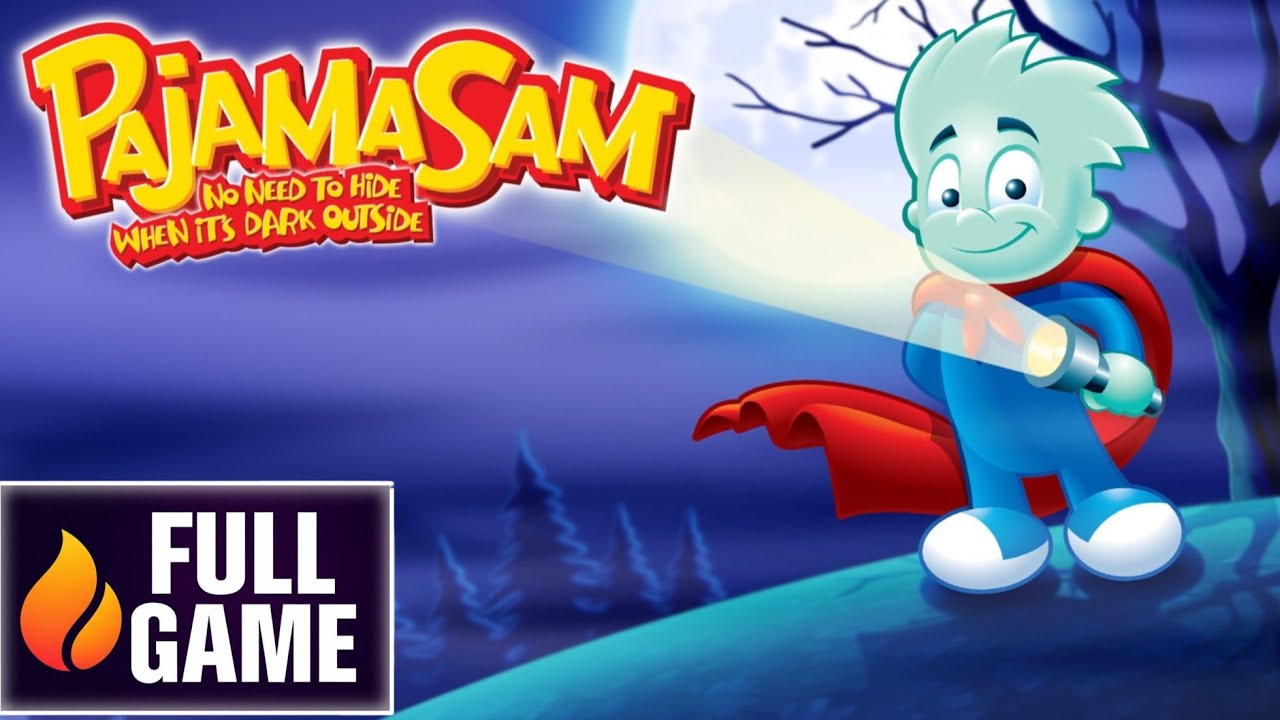 Pajama Sam: No Need to Hide When It's Dark Outside, Walkthrough FULL GAME [4K 60FPS] - No Commentary