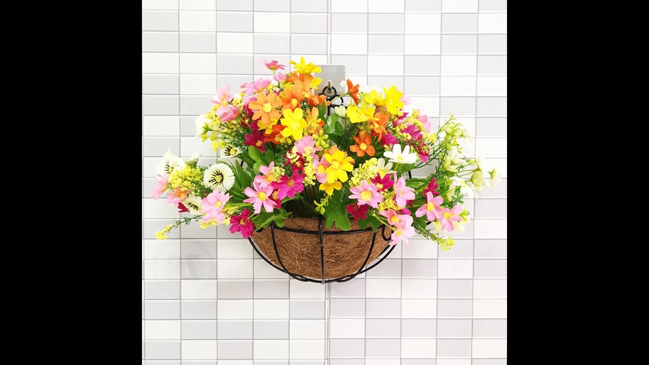 Half Round Planter Basket with Coco Coir Liner