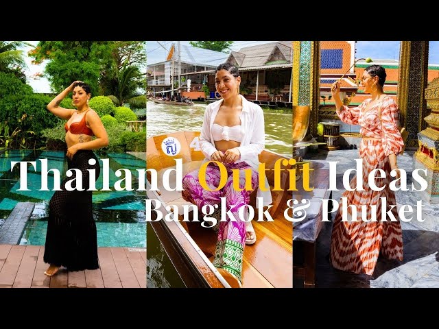bangkok ladies dress Thailand Outfit Ideas | Everything I Wore In Thailand During Summer terani mother of the bride dress 262m7252