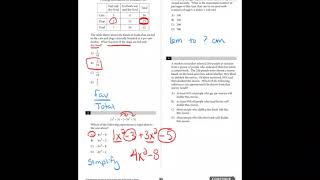 SAT Practice TEST 7 sec 4 MATH Calc 2020 problems 1-4 Tips and Tricks 1 page at a time