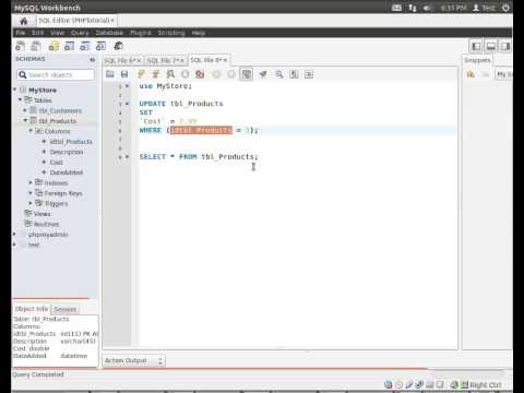 LAMP 52 - SQL Update rows