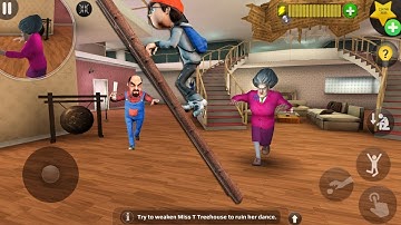 Troll miss T every day - Scary Teacher 3D (Mod Menu) , gameplay android/ ios Part 1