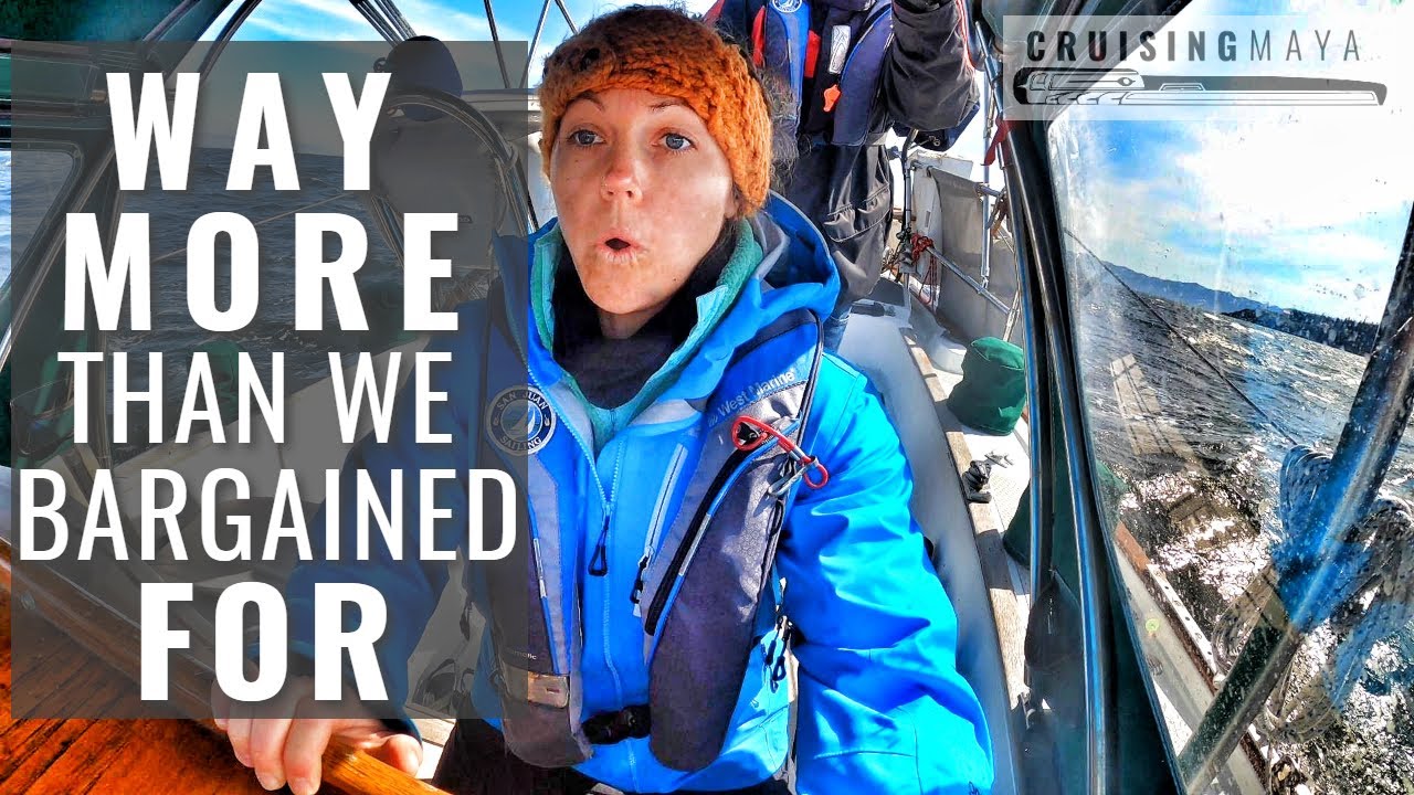 Sailing ALASKA - WAY MORE than we bargained for trying to cross CAPE CAUTION (Episode 49)