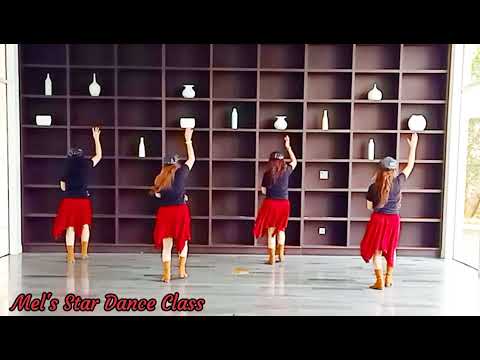 Sweat A-La-La-La Line Dance||Demo by Tayuka Karamoy & Mel's Star Dance Class