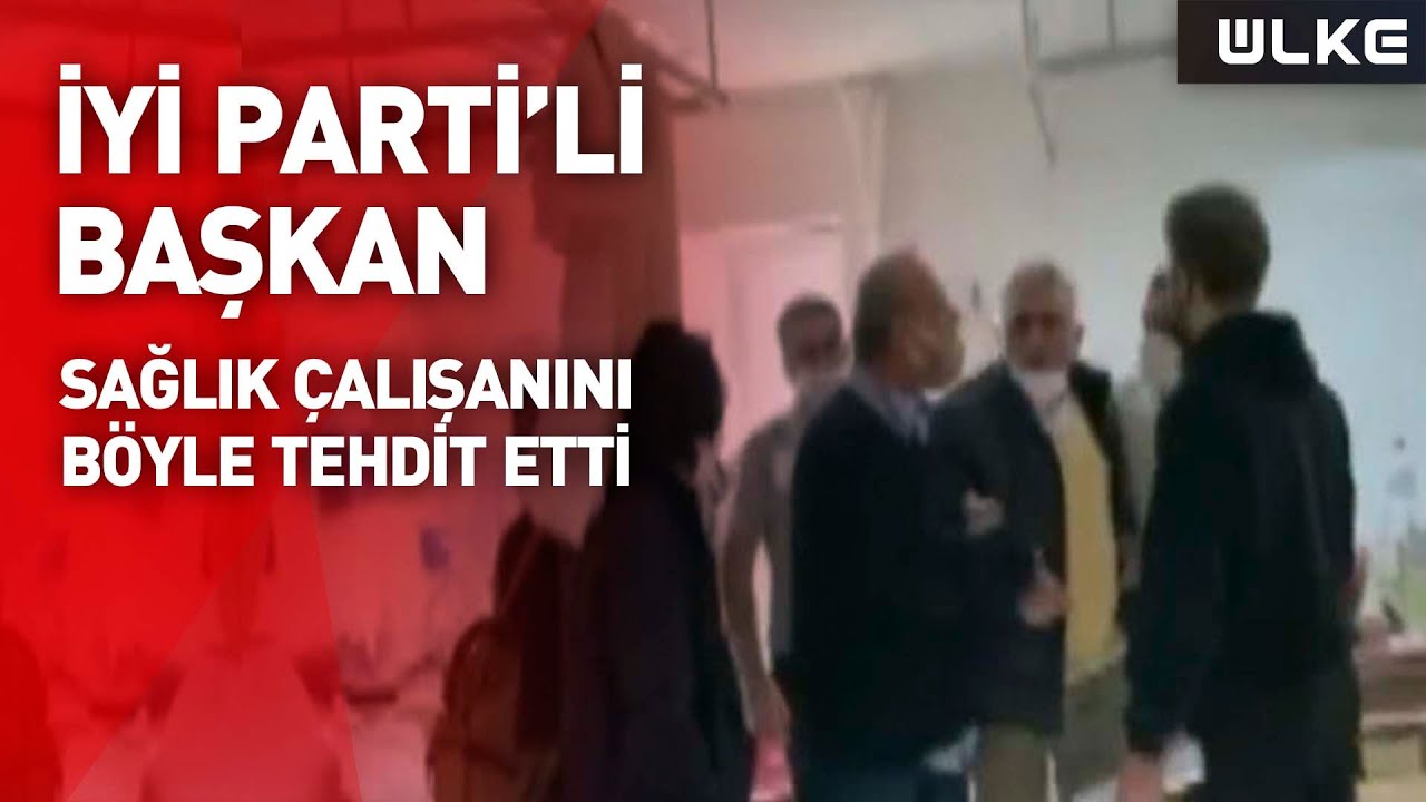 ⁣İYİ Parti Üsküdar İlçe Başkanı Hasan Ofluoğlu hastanede tehditler savurdu