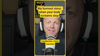 My body was screaming stop #burnoutprevention #mentalhealth #awareness