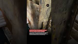 🚨 Advanced Foam Moulding Technique Transforms Modern Interior Design 😳🏗️⚙️