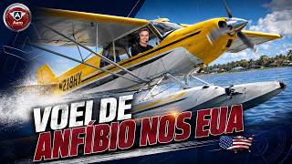 VOEI sobre a DISNEY em um AVIÃO ANFÍBIO!