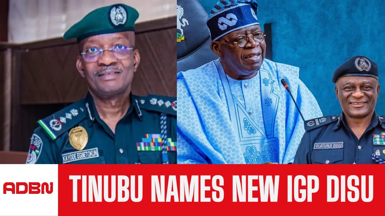 Tinubu Accepts IGP Egbetokun’s Resignation As Tunji Disu Steps In As New IGP