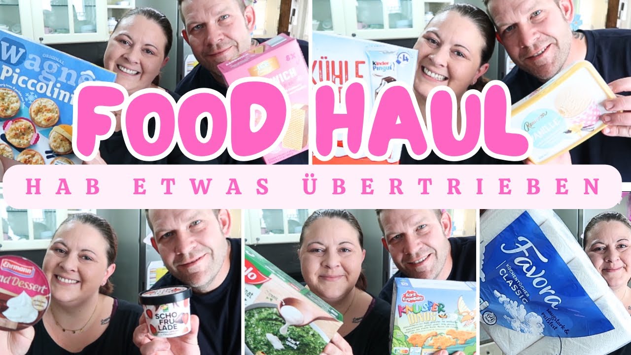 XXL FOOD HAUL - Hungrig Einkaufen ist keine gute Idee| Team CJ