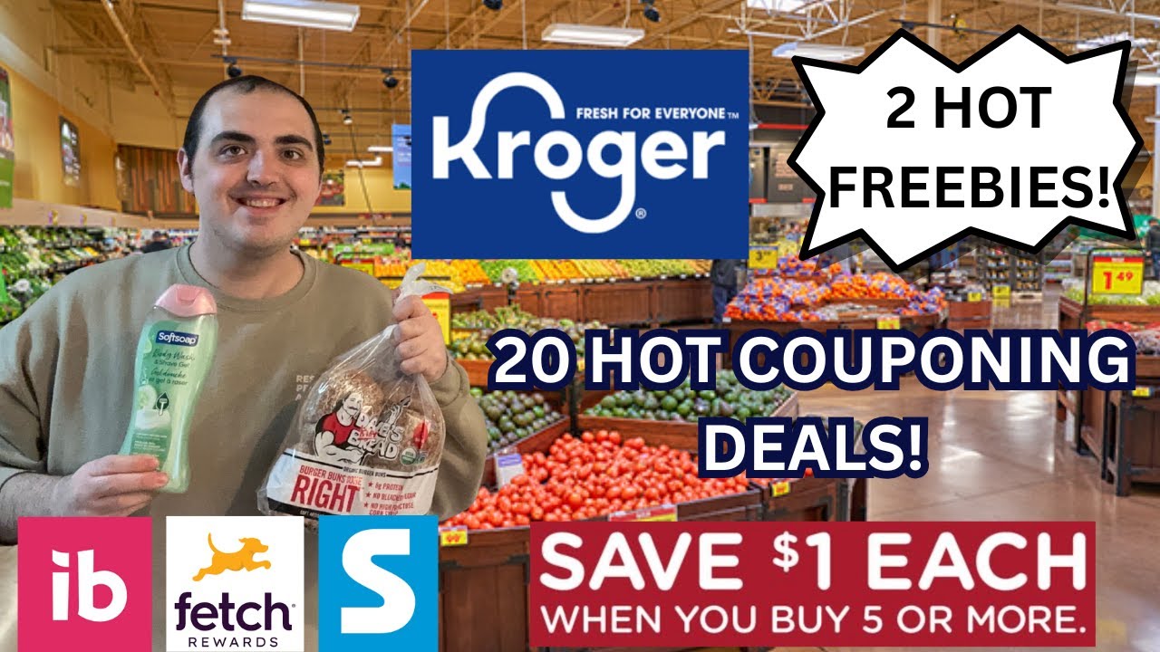 20 ВЫГОДНЫХ ПРЕДЛОЖЕНИЙ ПО КУПОНАМ KROGER! ~ 2 ГОРЯЧИХ БЕСПЛАТНЫХ ПОДАРКА В KROGER + ГОРЯЧАЯ РАСП...