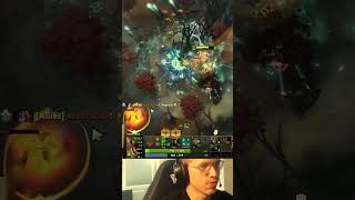 Extra Money for Topson (Sand King Wanted To Get an Autograph) in Dota 2 #dota2 #gaming #outplay