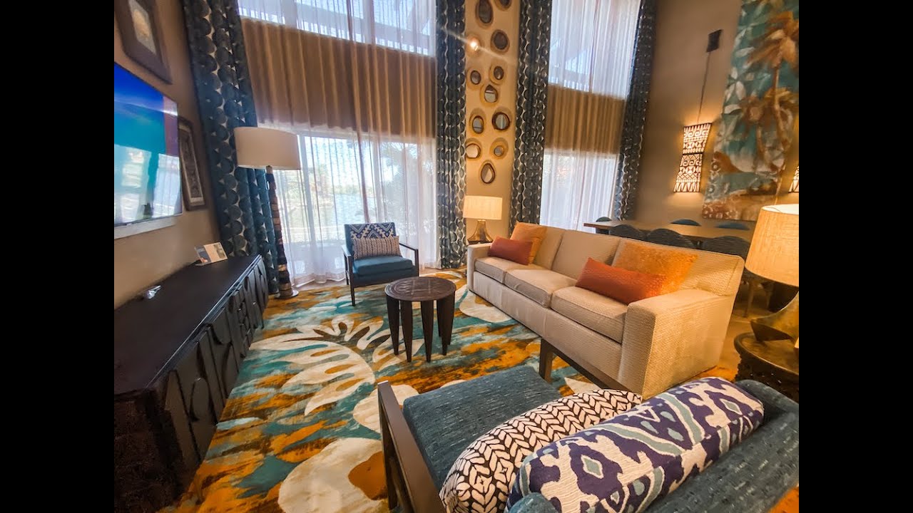 Tour Disney's Polynesian Village King Kamehameha Suite YouTube