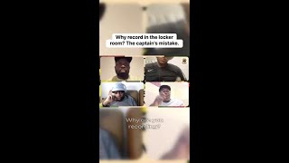 Should the captain have stopped the recording? A locker room controversy.