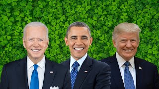 US Presidents celebrate St. Patrick's Day (AI voice meme)