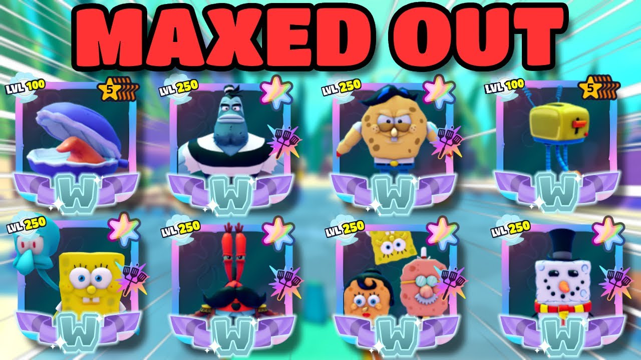 I USED A FULL MAXED PRISMATIC TEAM IN SPONGEBOB TD..