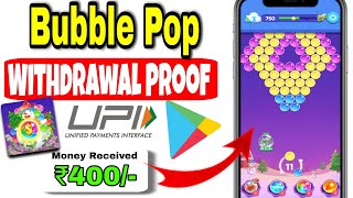 Bubble Pop Frenzy Cash Dash App Withdrawal Proof 🔥🤑 Bubble Pop App Real Or Fake 💯🤯 Earn Money screenshot 2
