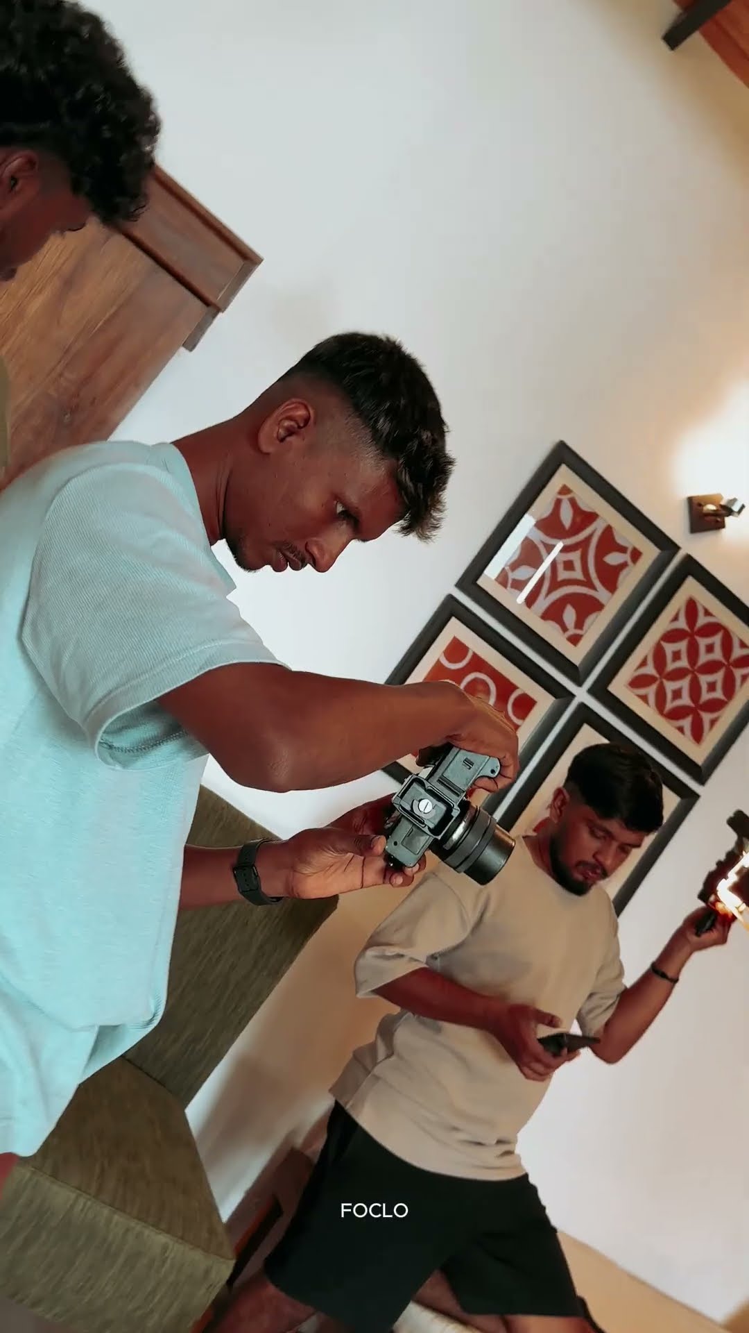 Still from Idal Villa — Behind the Scenes