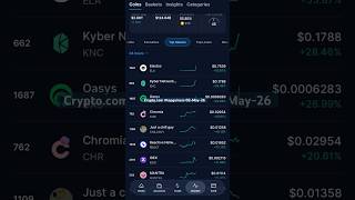 Crypto.com #topgainers #altseason #altcoins #AI #web3 #web3gaming #layer1 #moon #shorts