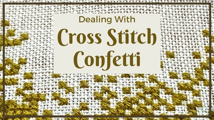 How to Change Colors while Stitching 🖍 Cross Stitch for Beginners 🎒  CROS