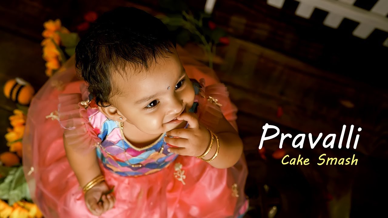 Pravalli 🎂 Cake Smash 📸 4k Teaser || 