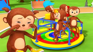 Cinq Pes Singes Comptines Et Chansons Pour Bébés Little Baby Bum En Français