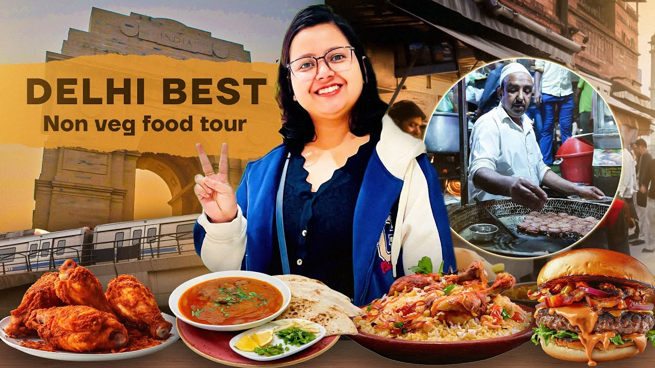 Best Non Veg Food In Delhi | Indian Street Food