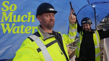 52. Battling Rain on Site | Lime Rendering Blackburn Town Hall Restoration